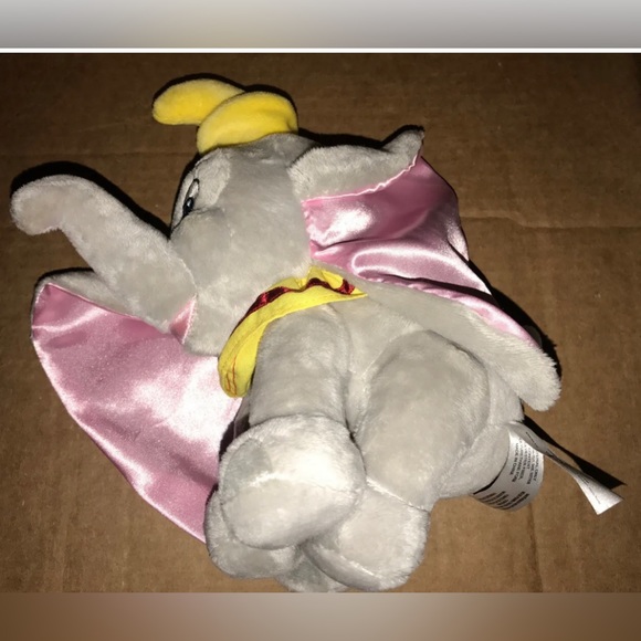 Disney Baby Dumbo Elephant Plush 9” Tall Toy Stuffed Animal Big Ears Toy - Picture 4 of 9